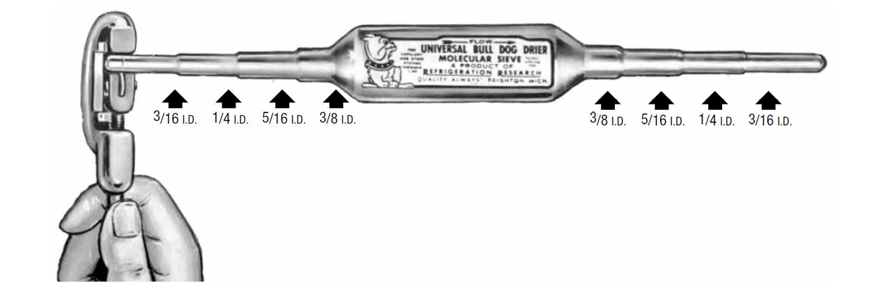 Capillary Assemblies - Strainer-Drier - Refrigeration Research