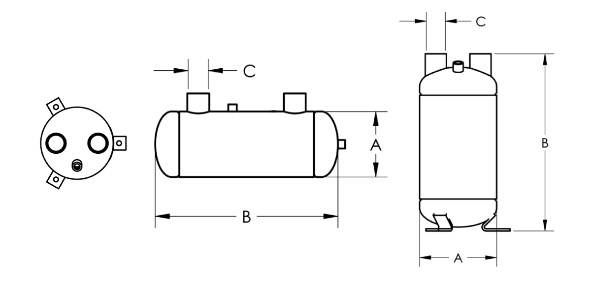 Suction Accumulators - ASME R410A - Refrigeration Research