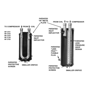 Suction Accumulator - Heat Exchanger Combinations - Refrigeration Research